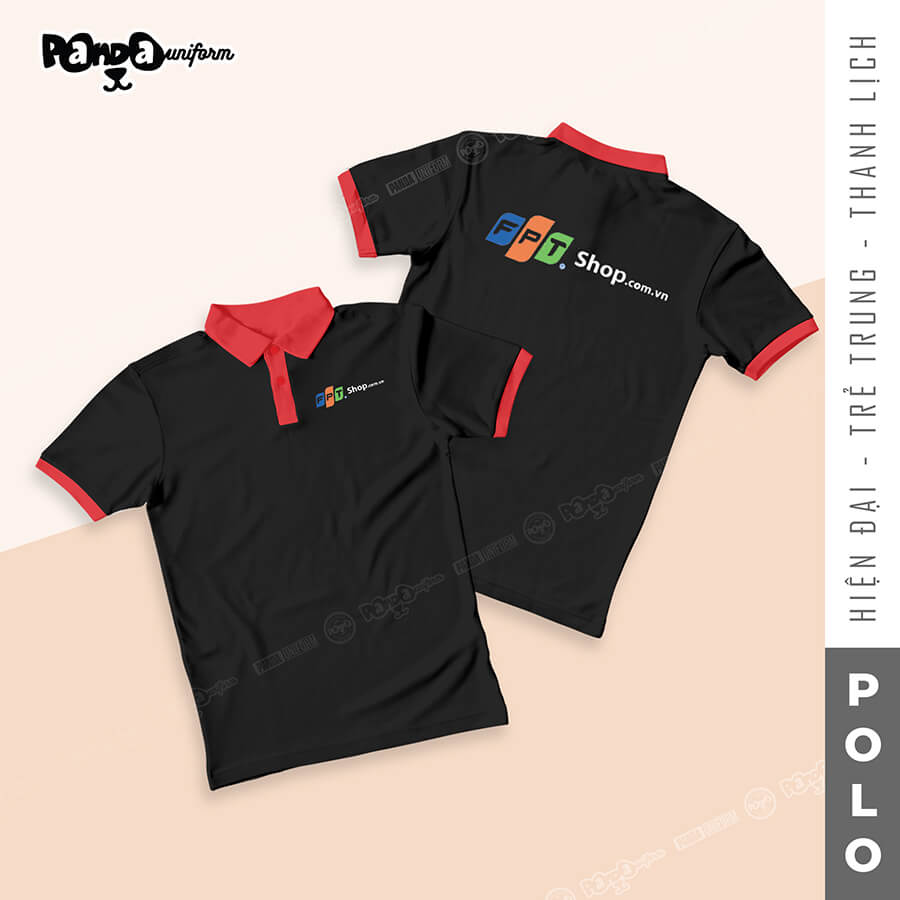 Mẫu áo đồng phục công ty của FPT SHOP