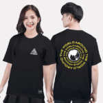 1. Áo lớp T-shirt Basic BST Cool ngầu cá tính Đen