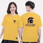 14. Áo lớp T-shirt Basic BST Chuyên Sử Vàng Mù Tạt