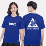 2. Áo lớp T-shirt Basic BST Cool ngầu cá tính Xanh Sapphire