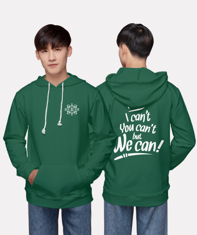 233. Áo lớp Hoodie Basic BST Cool ngầu cá tính Xanh Nhiệt Đới