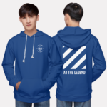 234. Áo lớp Hoodie Basic BST Cool ngầu cá tính Xanh Sapphire