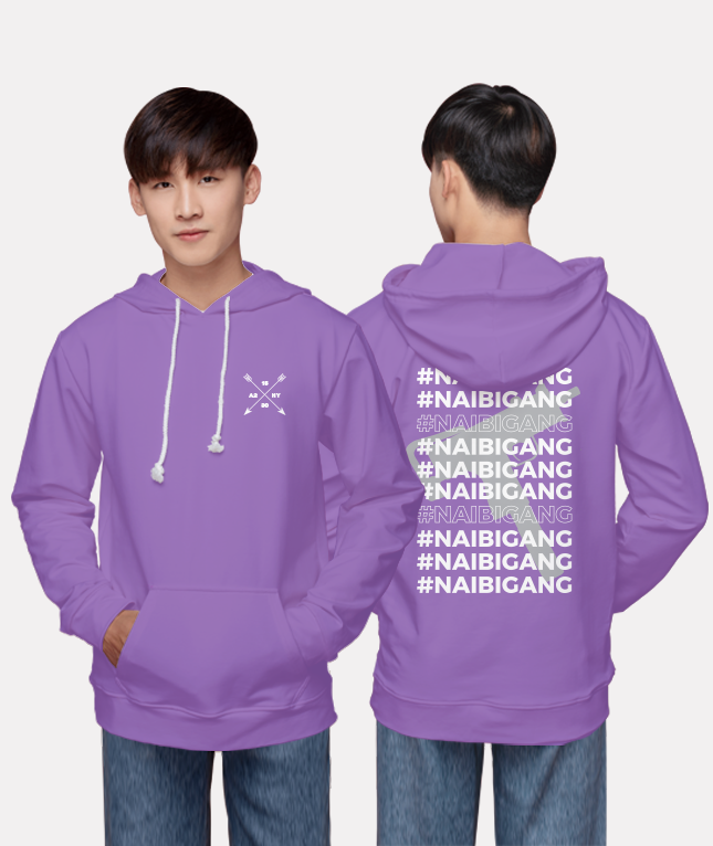 235. Áo lớp Hoodie Basic BST Cool ngầu cá tính Tím Royal