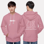 243. Áo lớp Hoodie Basic BST Chuyên Toán Hồng Ấn Độ