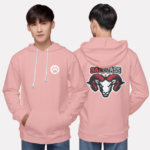 256. Áo lớp Hoodie Basic BST Goat Cam Đào