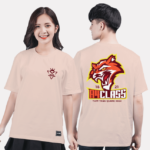 30. Áo lớp T-shirt Basic BST The Tiger Màu Be