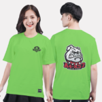 303. Áo lớp T-shirt Basic BST The Dog Xanh Chuối