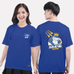 308. Áo lớp T-shirt Basic BST Cool ngầu cá tính Xanh Sapphire