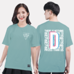 333. Áo lớp T-shirt Basic BST Đơn giản Xanh Bạc Hà