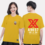 347. Áo lớp T-shirt Basic BST Cool ngầu cá tính Vàng Mù Tạt