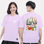 4. Áo lớp T-shirt Basic BST đáng yêu Chibi Hồng Phấn