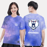 48. Áo lớp T-shirt 3D BST Cool ngầu cá tính Galaxy