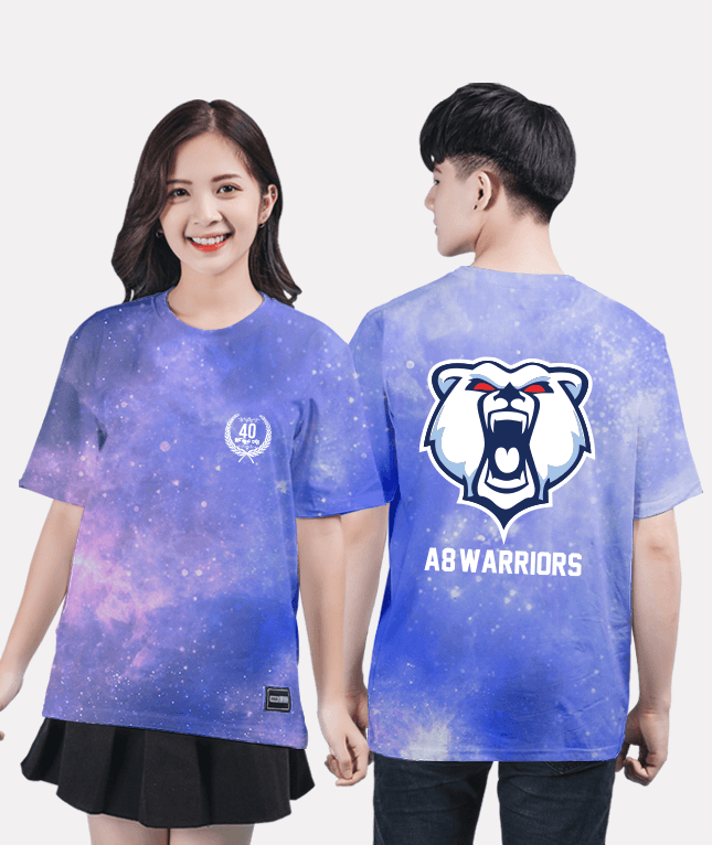 48. Áo lớp T-shirt 3D BST Cool ngầu cá tính Galaxy