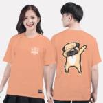 5. Áo lớp T-shirt Basic BST The Dog Cam San Hô