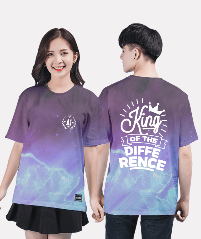 50. Áo lớp T-shirt 3D BST thanh lịch đơn giản Galaxy