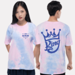 59. Áo lớp T-shirt tiedye BST thanh lịch đơn giản Unicorn