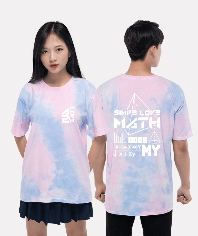 61. Áo lớp T-shirt tiedye BST lớp chuyên Unicorn