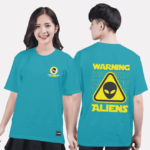 375. Áo lớp T-shirt Basic BST Planet Xanh ngọc lam