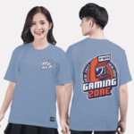 407. Áo lớp T-shirt Basic BST Game Xám xanh