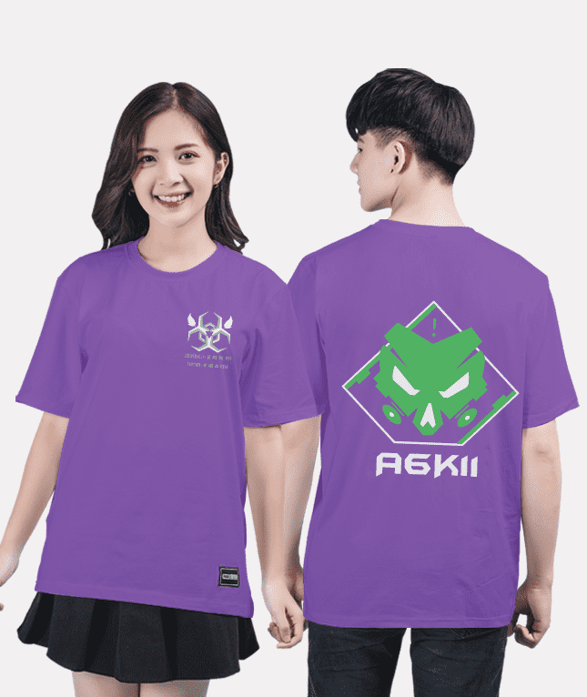 408. Áo lớp T-shirt Basic BST Cool ngầu cá tính tím royal