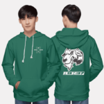 428. Áo lớp Hoodie Basic BST Goat Màu xanh cổ vịt