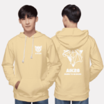 431. Áo lớp Hoodie Basic BST Polygon Màu be