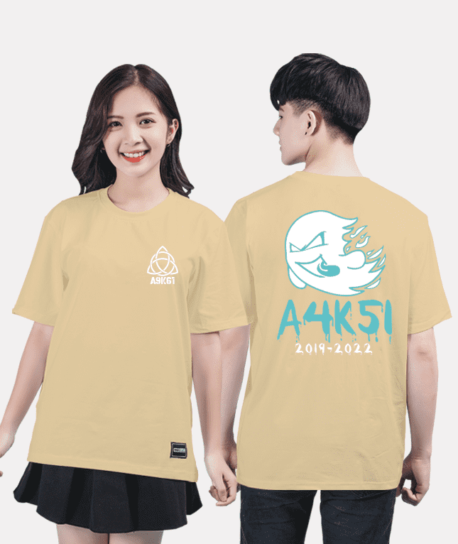 459. Áo lớp T-shirt Basic BST Cool ngầu cá tính Màu be