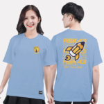 559. Áo lớp T-shirt Basic BST Cool ngầu cá tính xanh xám