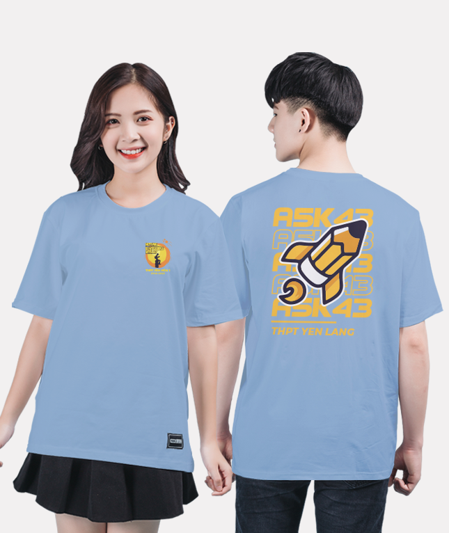 559. Áo lớp T-shirt Basic BST Cool ngầu cá tính xanh xám