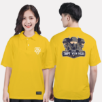 565. Áo lớp Polo Basic BST Cool ngầu cá tính Vàng mù tạt