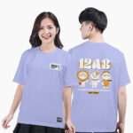 752. Áo lớp T-shirt Basic BST Characters Màu Môn