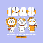 752. Logo áo lớp mặt sau BST Characters - Panda Uniform