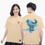 754. Áo lớp T-shirt Basic BST The Buffalo Màu Be