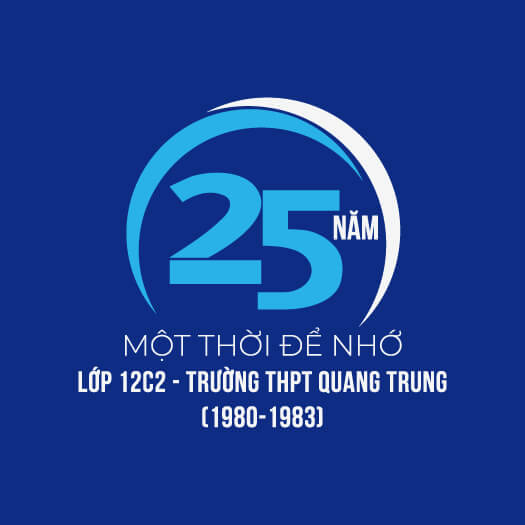 787. Logo kỷ niệm Họp lớp 25 năm - Panda Uniform