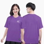 796. Áo T-shirt Basic Họp lớp 30 năm Màu Tím royal