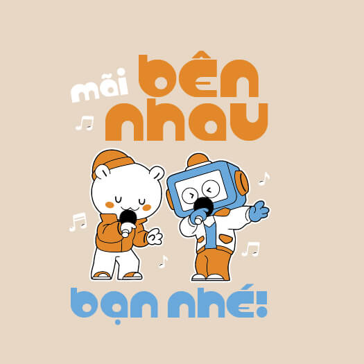 800. Logo mặt sau áo lớp 12A5 BST Friends - Panda Uniform