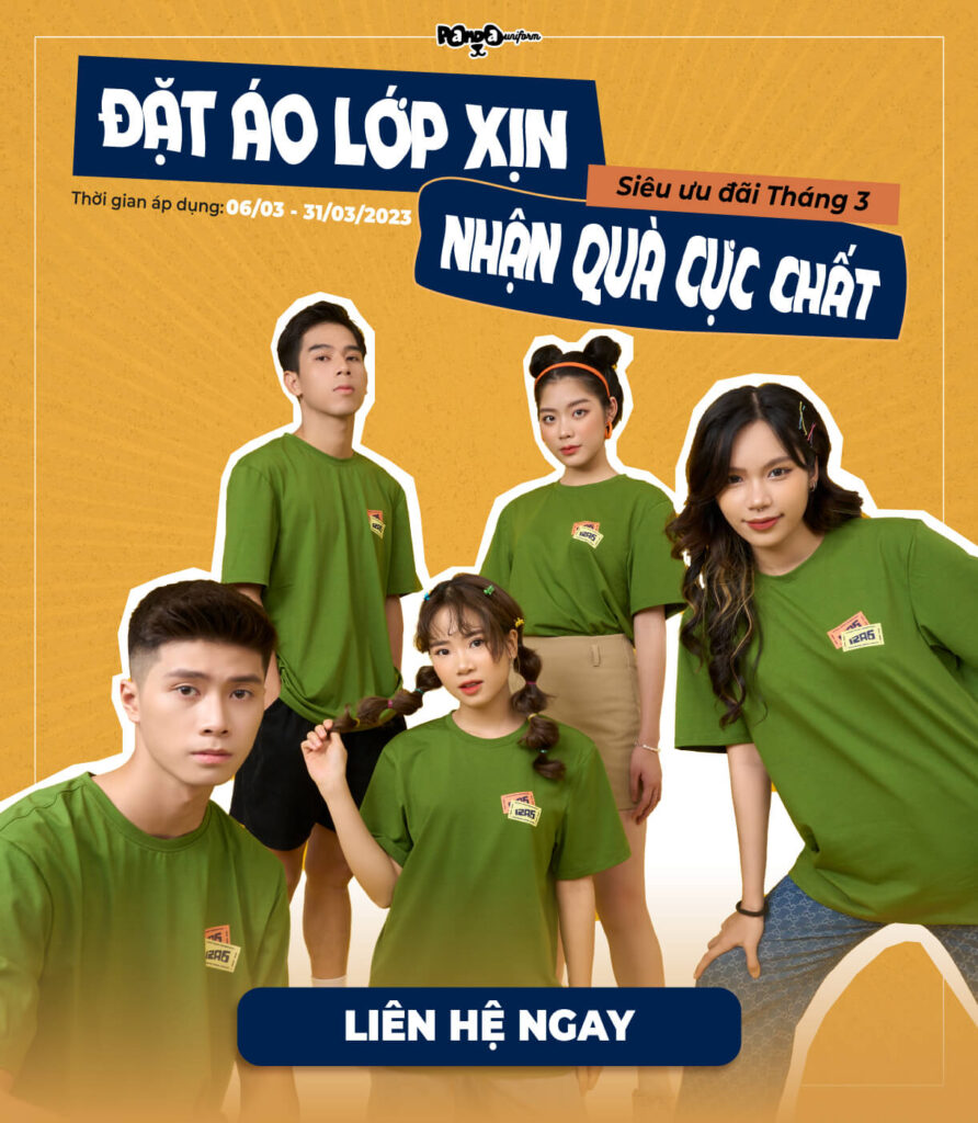 Cơn lốc Siêu ưu đãi tháng 3 - Duy nhất chỉ có tại Panda Uniform