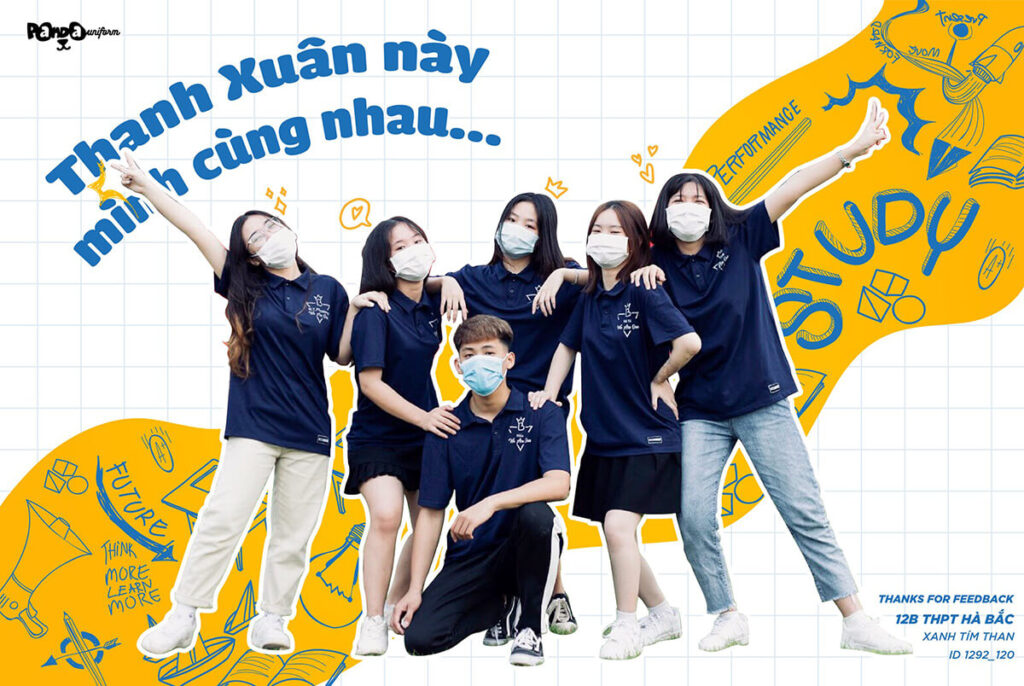 Feedback làm áo lớp online của bạn học sinh tại Lào Cai