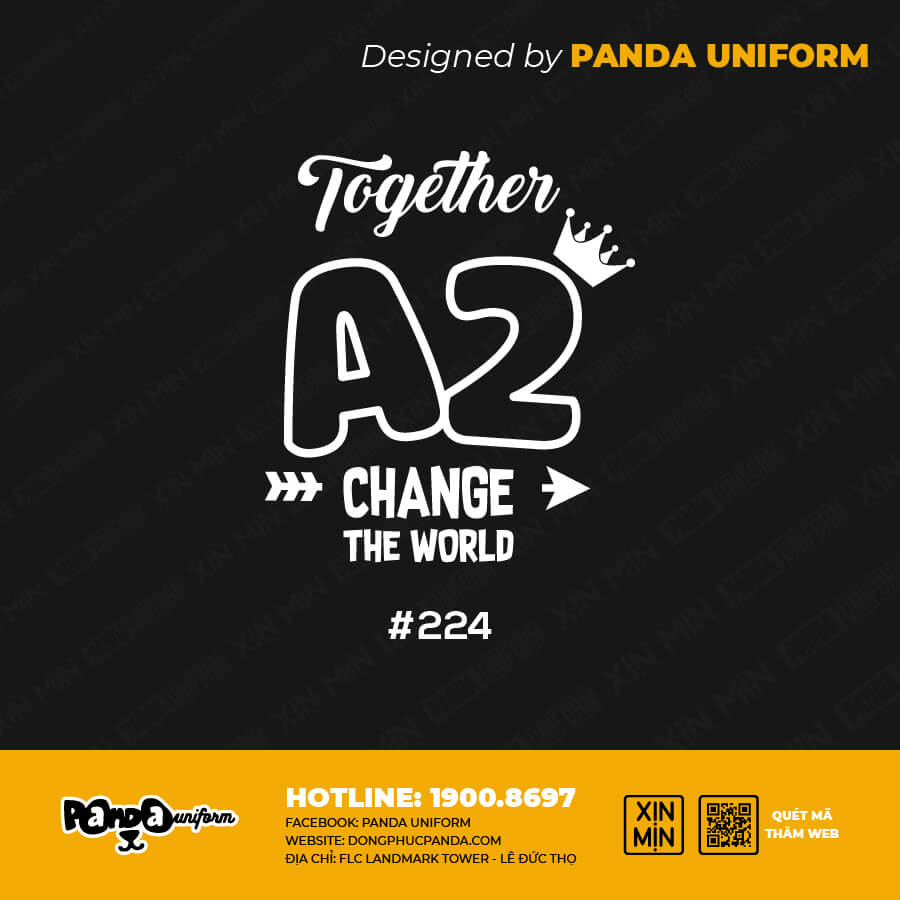 Logo áo lớp A2 tăng thêm tình đoàn kết