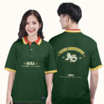 823. Áo lớp Polo Uni BST Fancy Màu Xanh nhiệt đới