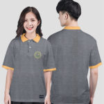 873. Áo lớp Polo Basic BST Logo Basic Màu Xám lông chuột