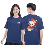 887. Áo lớp T-shirt Basic BST The Mouse Màu Xanh biển