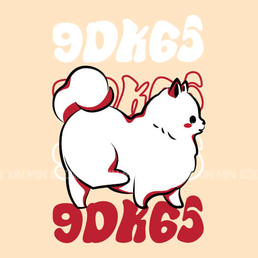 916. Logo mặt sau áo lớp BST The Dog - Panda Uniform