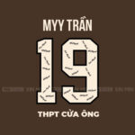 936 Mặt sau Áo lớp T-shirt cổ V BST Đơn giản Màu Nâu choco - Cacao