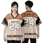 938. Áo lớp T-shirt cổ V BST Sport Màu Be - Cam