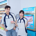 1005 Polo mix màu BST Coolmix Trắng x Xanh tím than 1