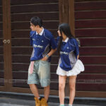 1008 Polo mix màu BST Coolmix Xanh tím than x Xám 2