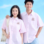 Sơ mi Oxford BST Verse Basic Hồng
