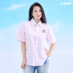 Sơ mi Oxford BST Verse Basic Hồng