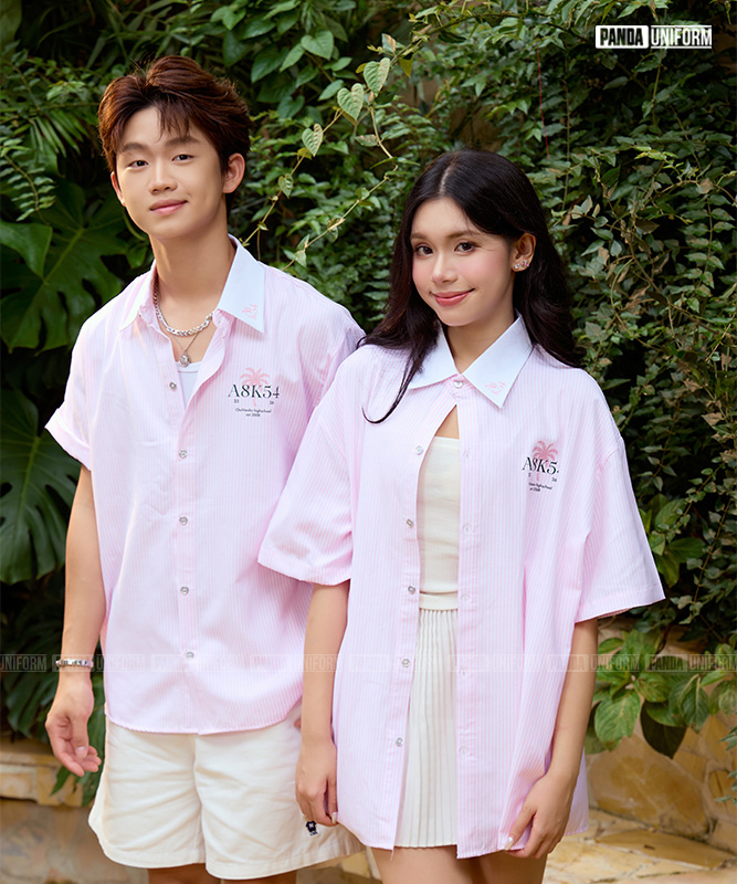 Sơ mi Oxford BST Verse Plus Hồng